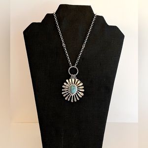 Lucky Brand starburst necklace!